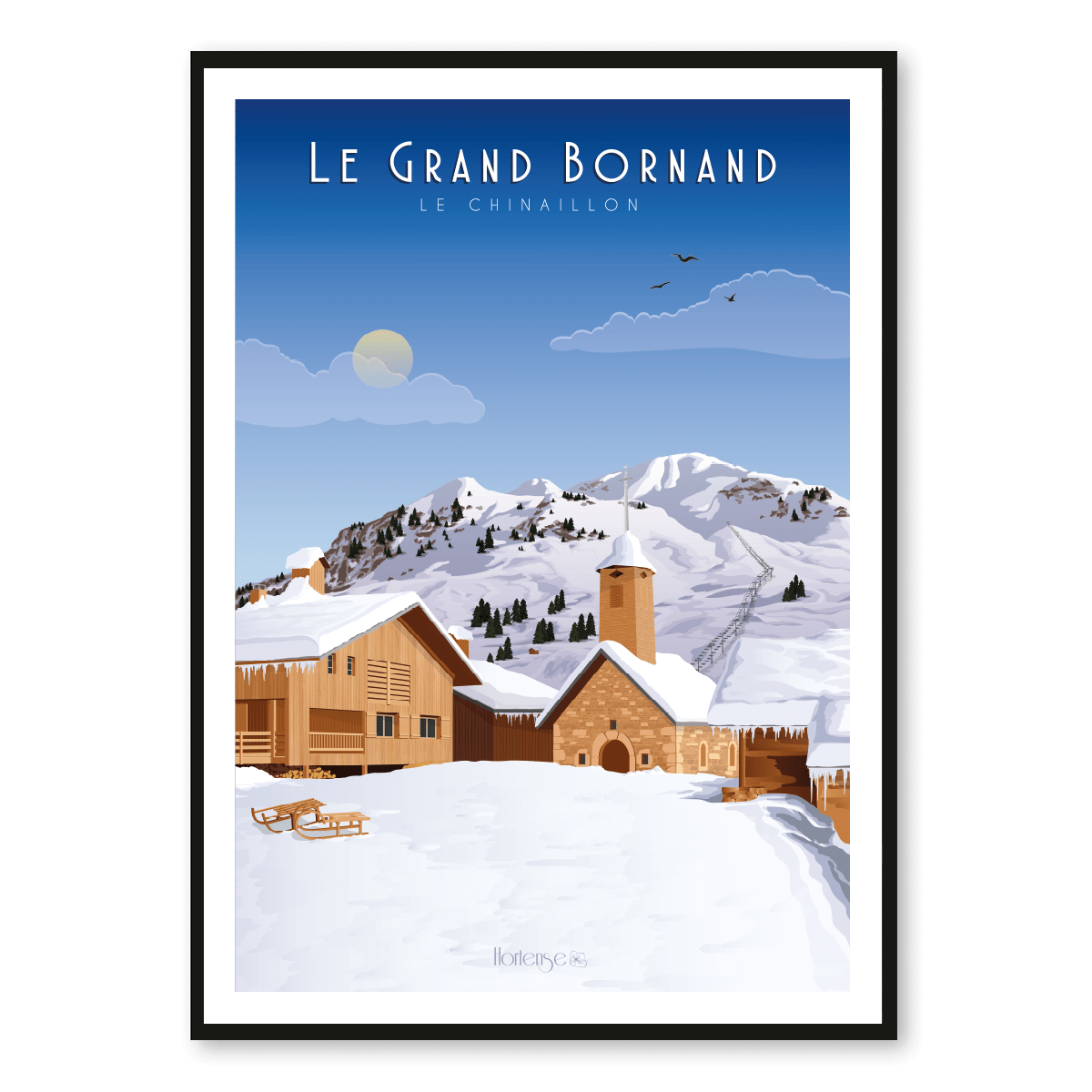 Affiche Le Grand-Bornand – Le Chinaillon