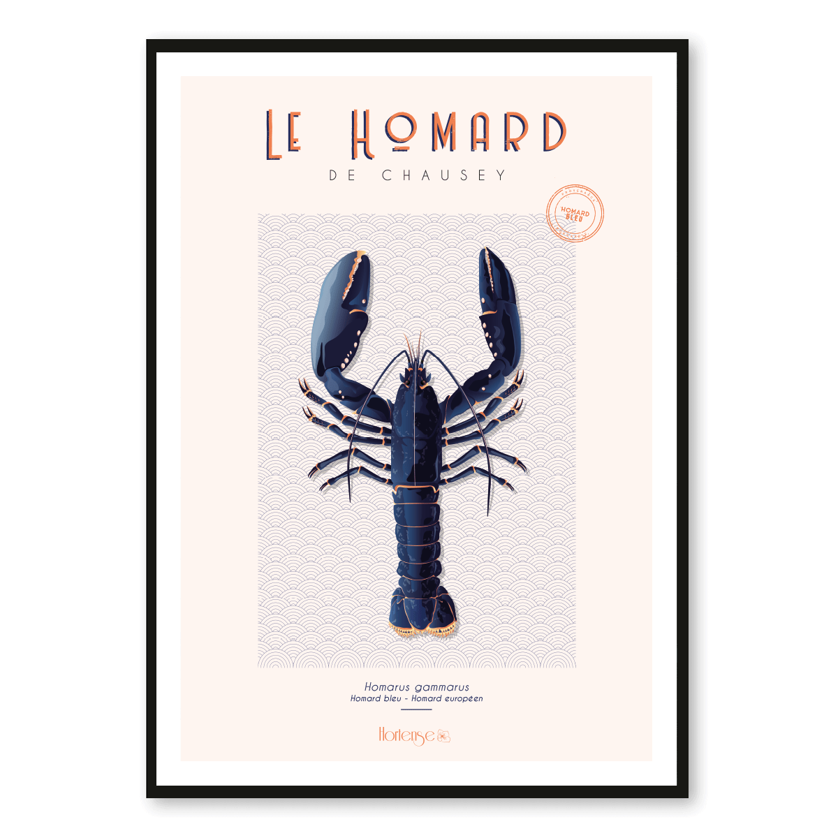 Affiche Le Homard de Chausey