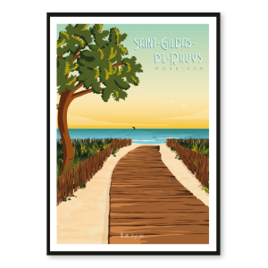 Affiche Saint-Gildas-de-Rhuys
