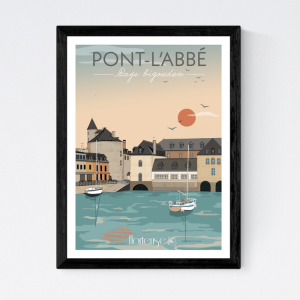 Affiche Pont-L’Abbé – pays bigouden