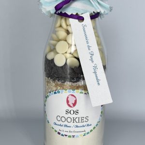 Kit SOS cookies – Chocolat blanc & chocolat noir