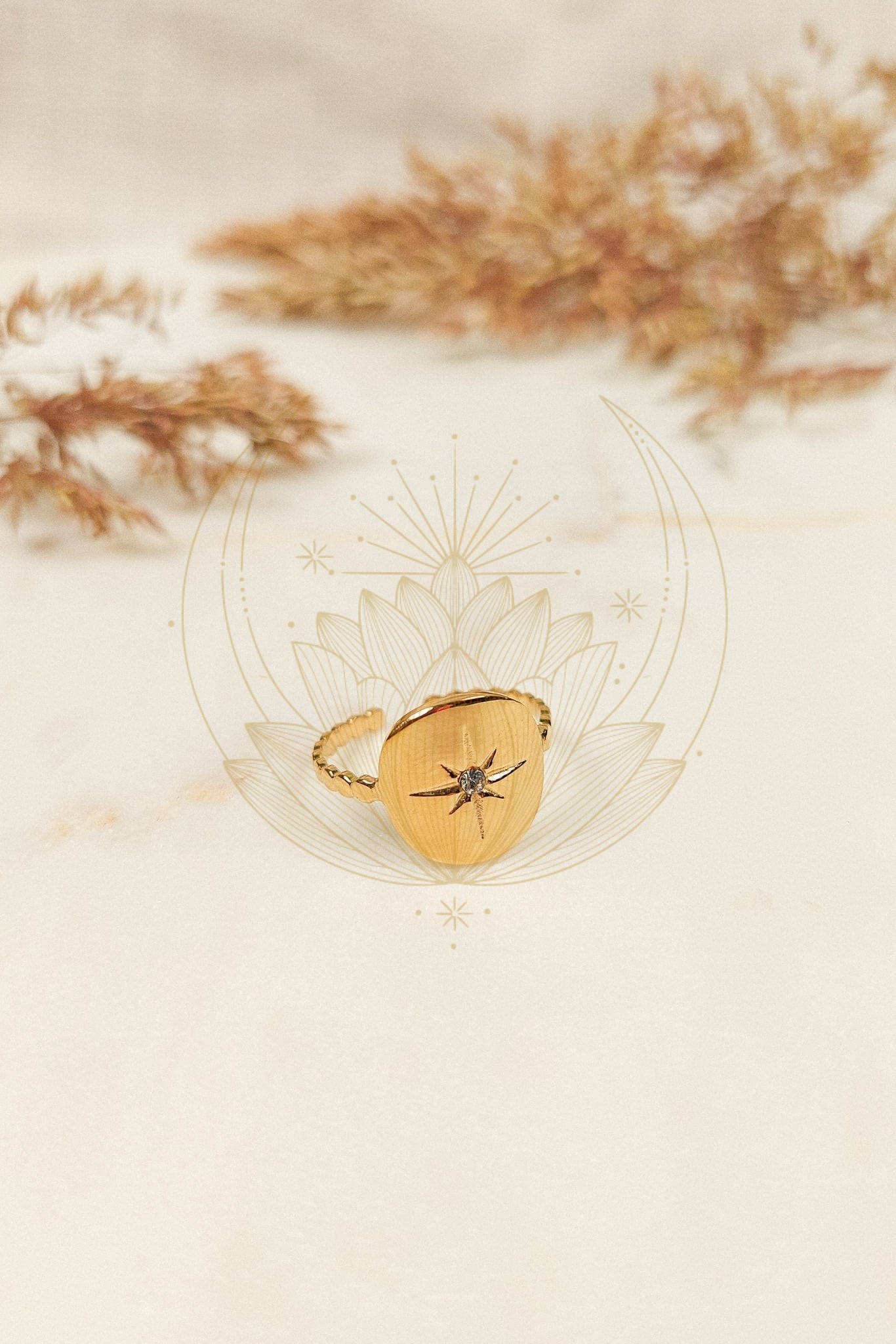 Bague Bohème Etoile