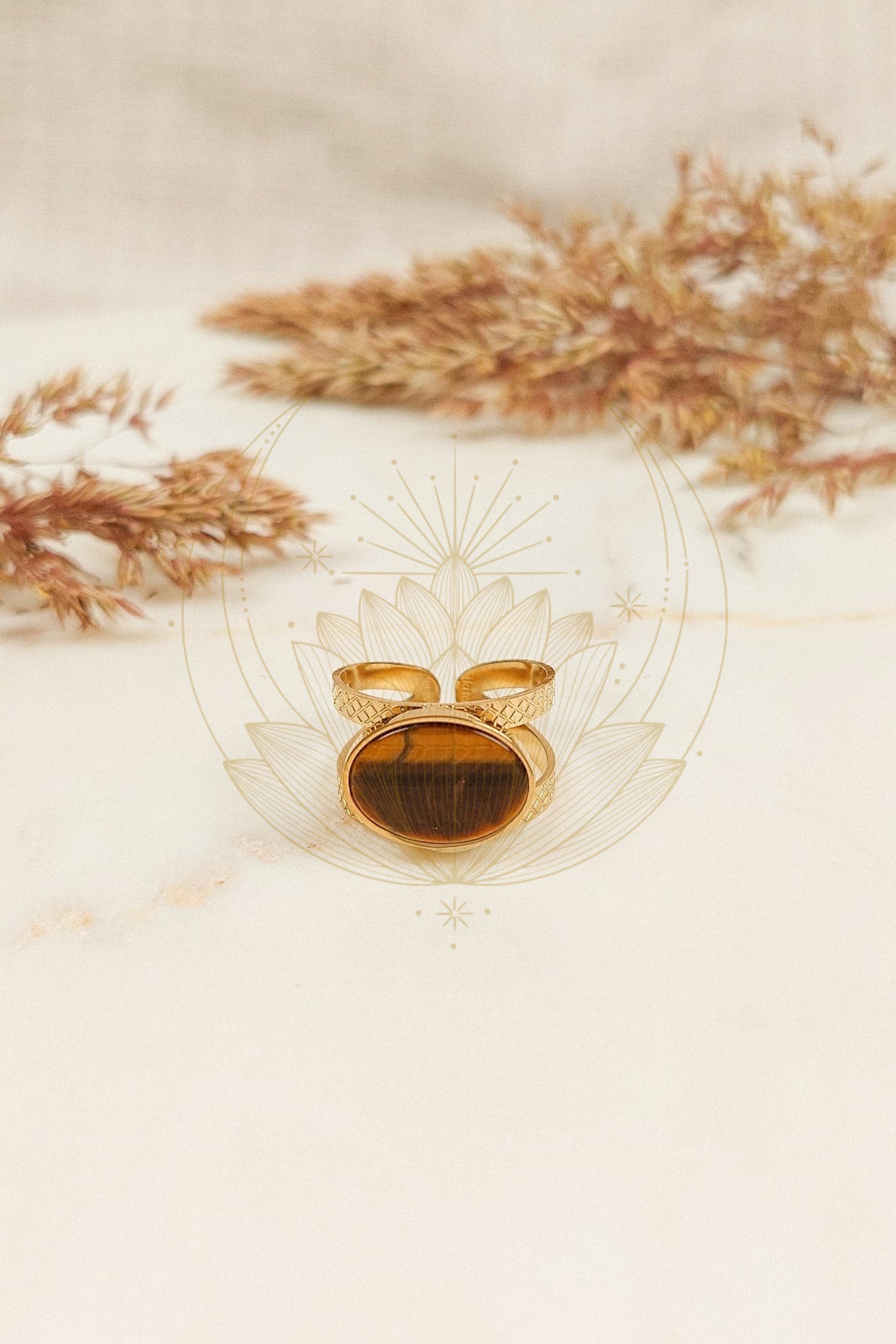 Bague Bohème Pierre