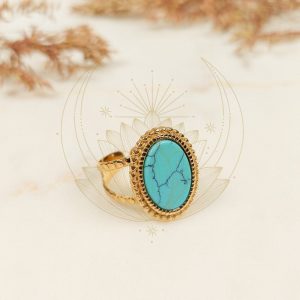Bague Bohème Turquoise