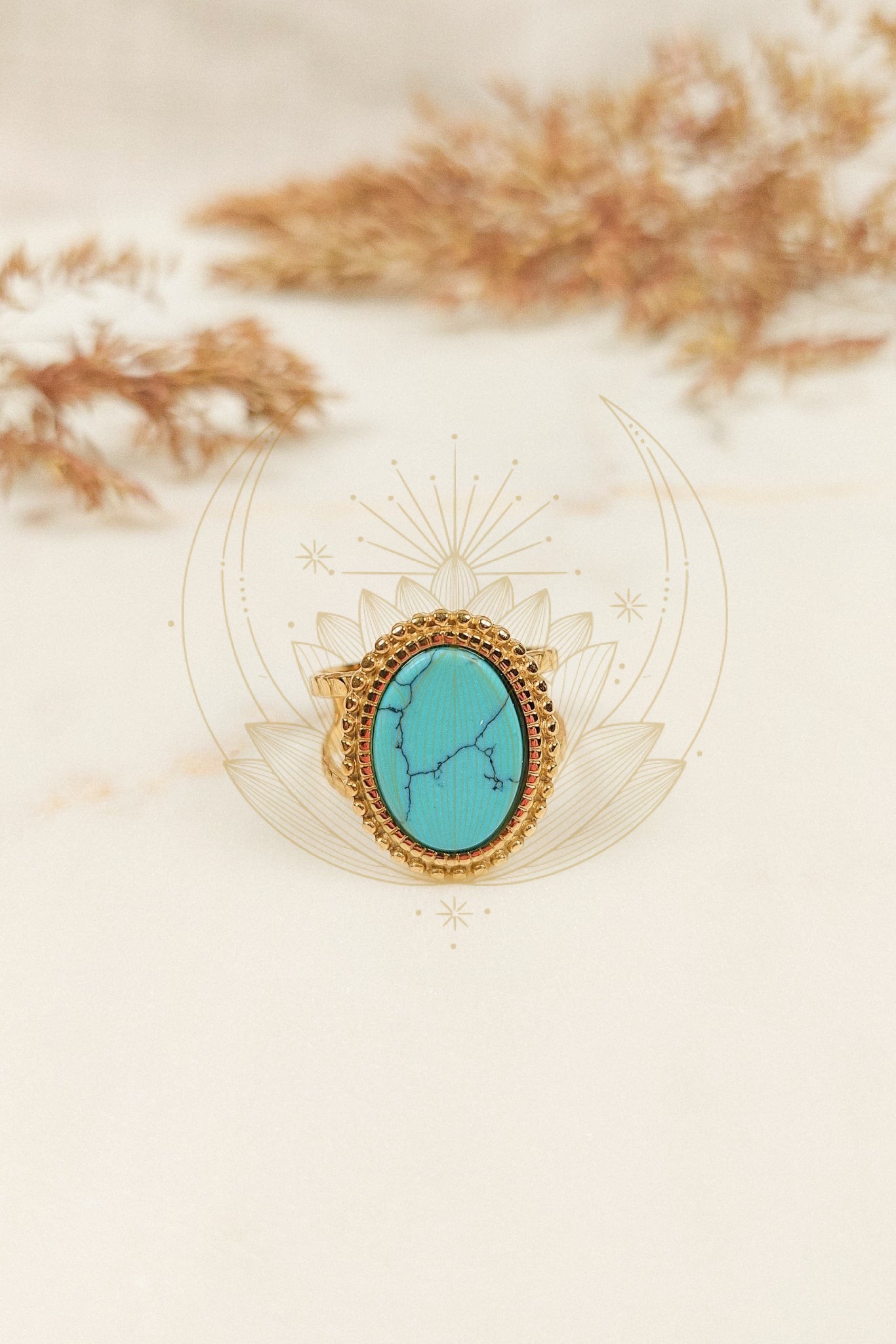 Bague Bohème Turquoise – Image 4