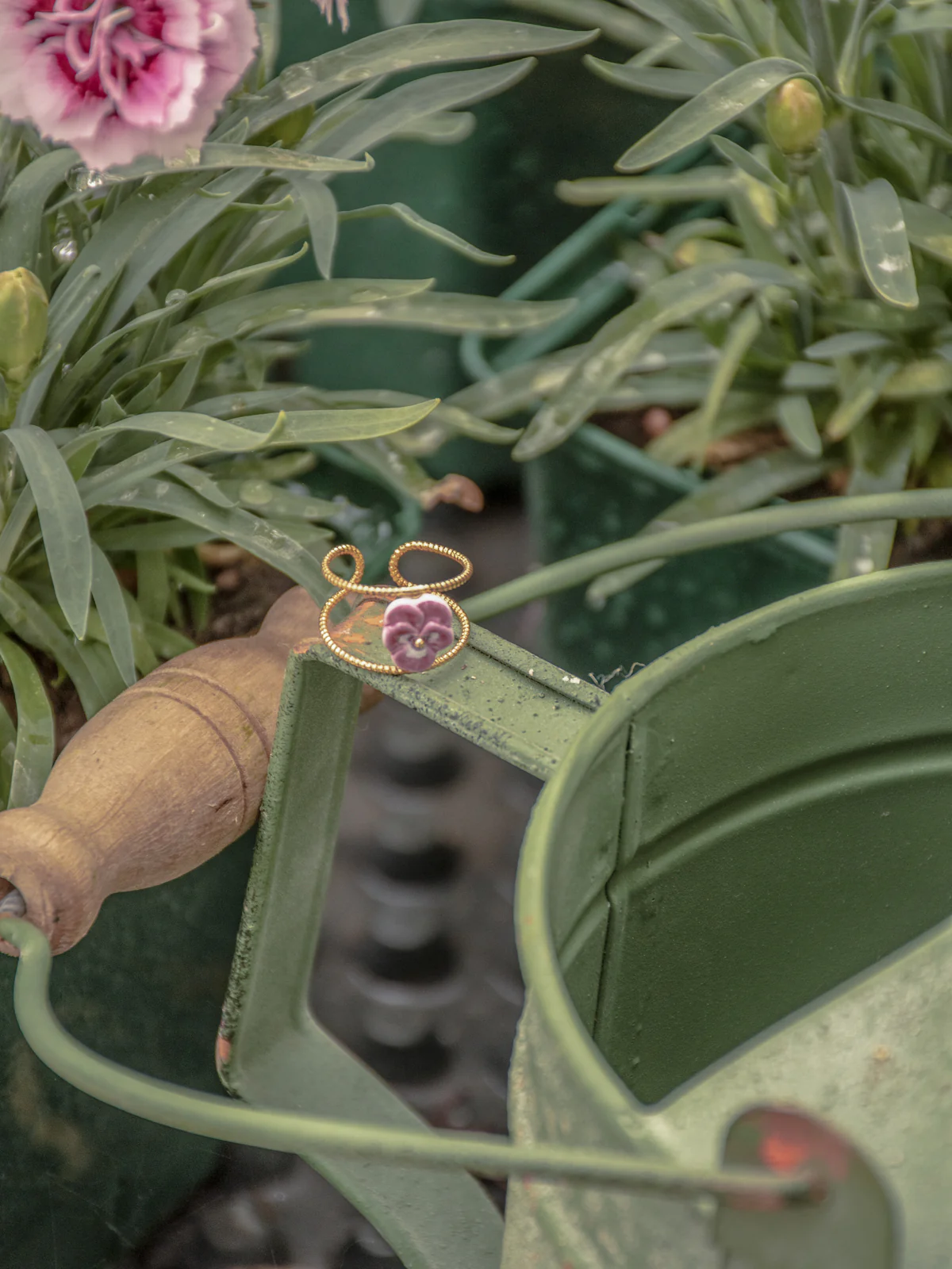 Bague double anneau pensée – Image 4