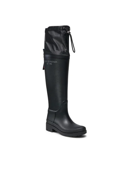 Tommy Hilfiger bottes de pluie fourrées « TH Overknee Rainboot » – Image 2