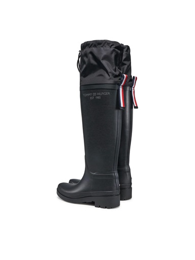 Tommy Hilfiger bottes de pluie fourrées « TH Overknee Rainboot » – Image 4