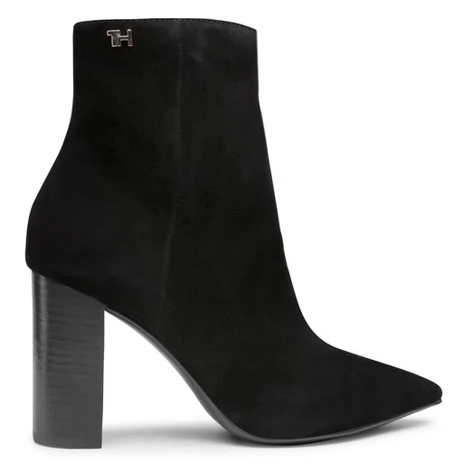 Tommy Hilfiger Bottines hautes « Suède High Heel » – Image 3