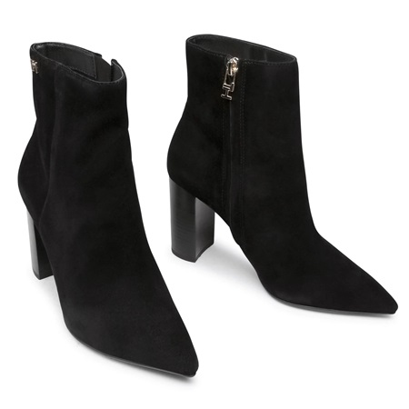 Tommy Hilfiger Bottines hautes « Suède High Heel »