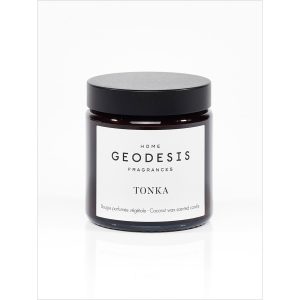 Bougie Géodesis parfumée nature Tonka