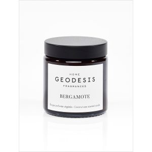 Bougie Géodesis parfumée nature Bergamote