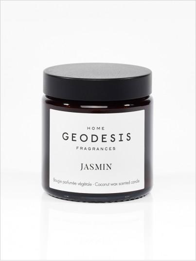 Bougie Géodesis parfumée nature Jasmin