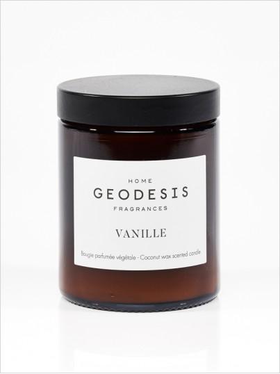 Bougie Géodesis parfumée nature Vanille