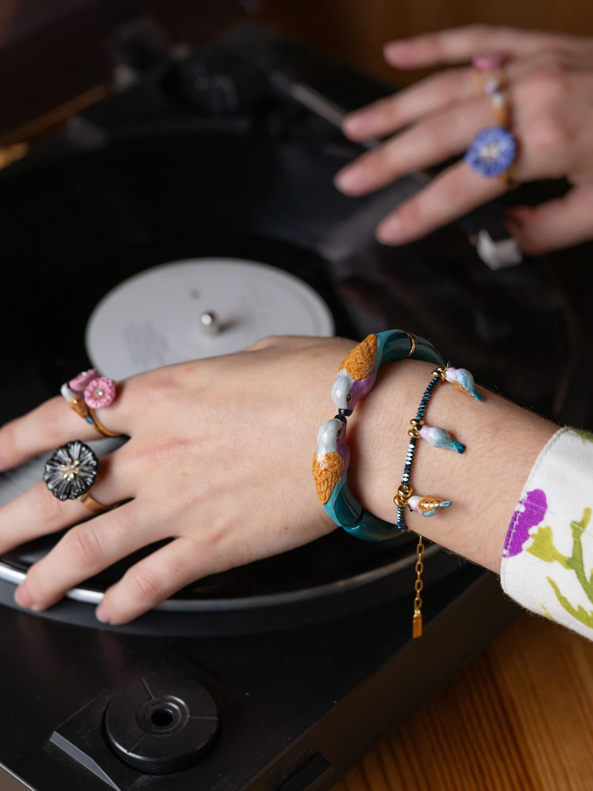 Bracelet bisou oiseaux – Image 3