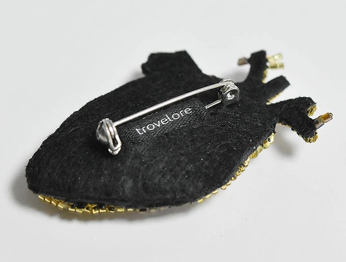 Trovelore bijou broche Cœur « Pure Heart » – Image 3