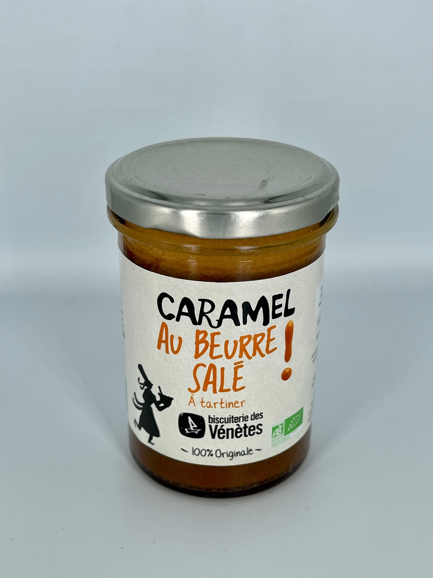 Crème de caramel au beurre salé bio