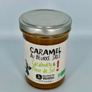 Crème de caramel au beurre salé – cacahuète & fleur de sel bio