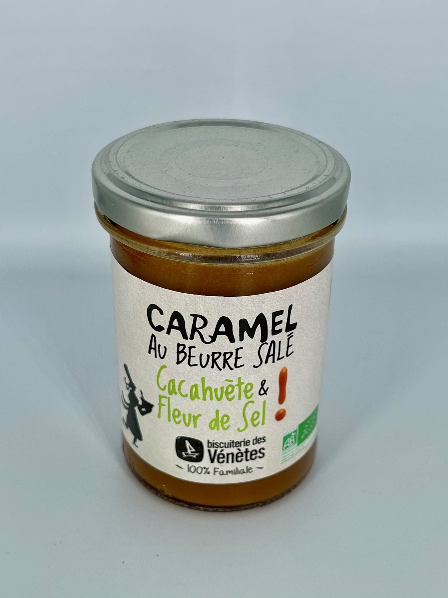 Crème de caramel au beurre salé – cacahuète & fleur de sel bio