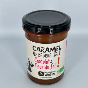 Crème de caramel au beurre salé – chocolat & fleur de sel bio