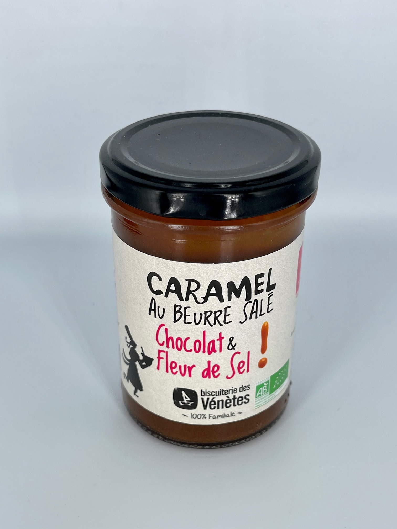 Crème de caramel au beurre salé – chocolat & fleur de sel bio