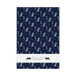 Carnet M Hippocampes – Monsieur Papier