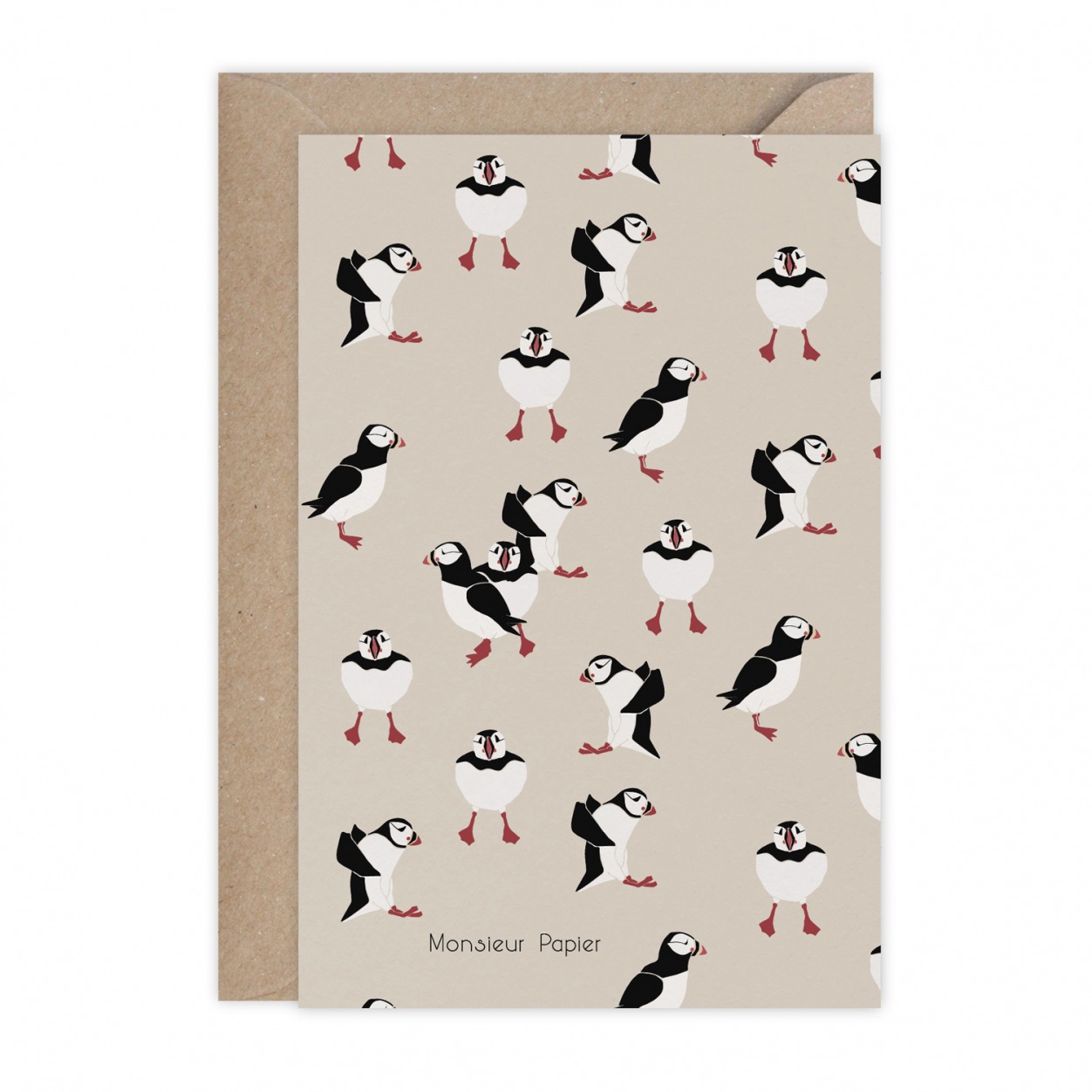 Carte Puffin – Monsieur Papier – Image 2
