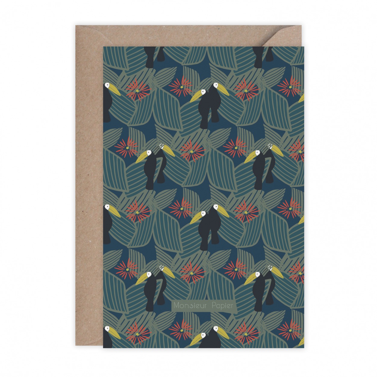 Carte Toucans – Monsieur Papier – Image 2