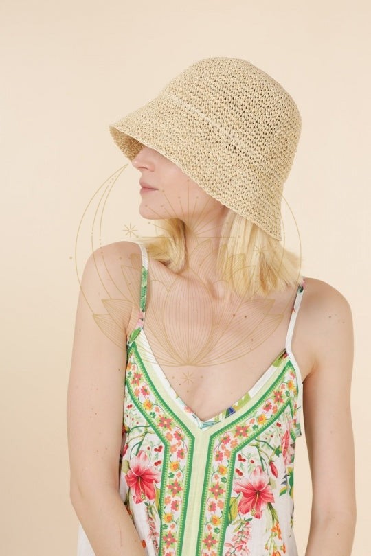 Chapeau Cloche Beige – Image 2