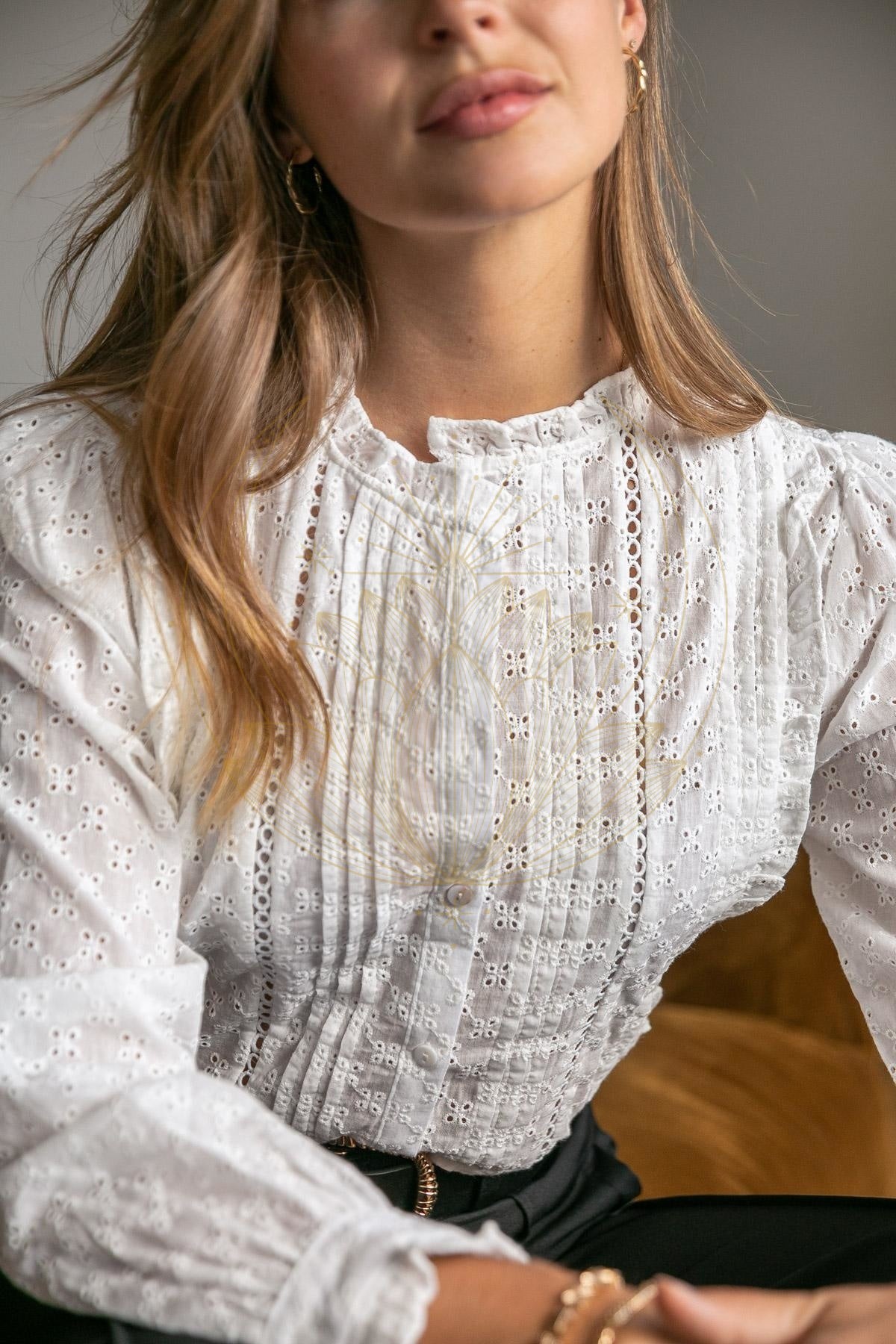 Chemisier Brodé Bohème – Image 5