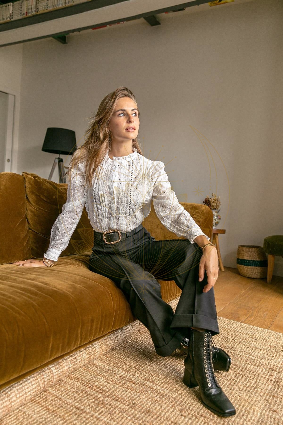 Chemisier Brodé Bohème – Image 4