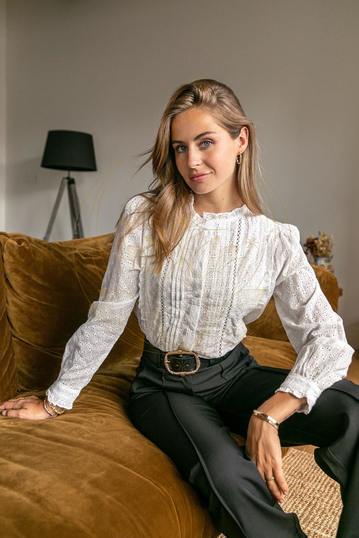 Chemisier Brodé Bohème