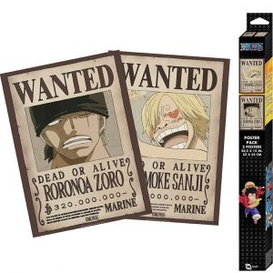 Abystyle chibi poster « Wanted One Piece »