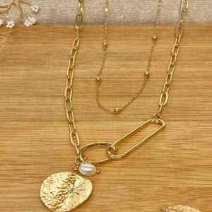 Collier Bohème Deux Chaînes