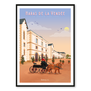 Affiche Haras de la Vendée – La Roche-Sur-Yon