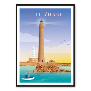 Affiche Phare de l’Île Vierge