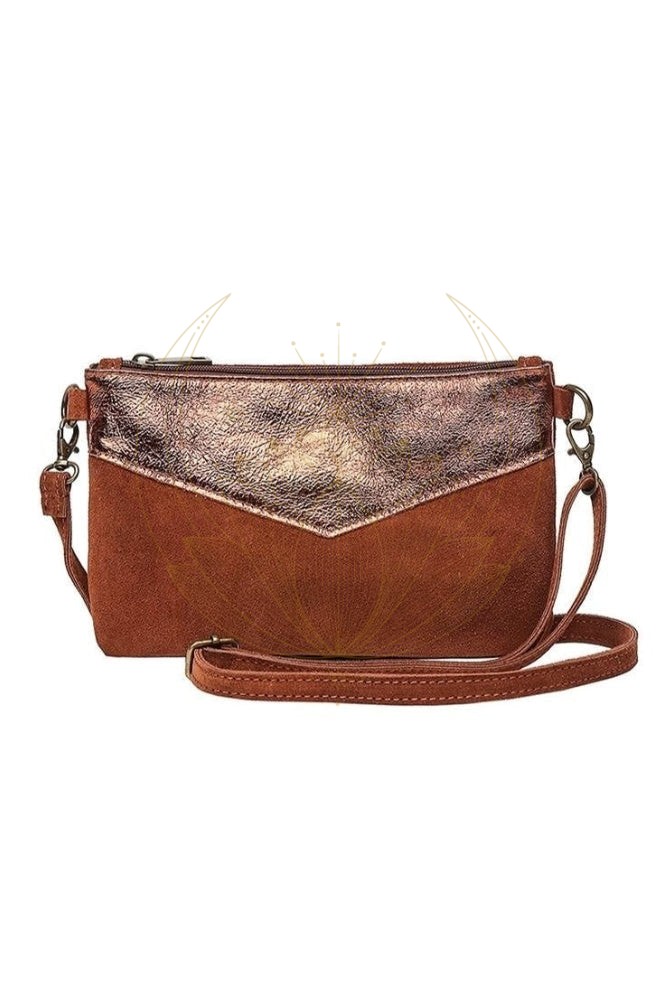 Pochette Bohème Cuir Suède – Image 2