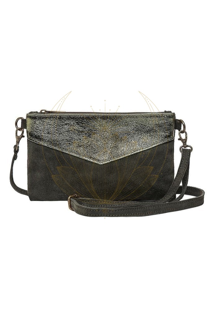 Pochette Bohème Cuir Suède – Image 3