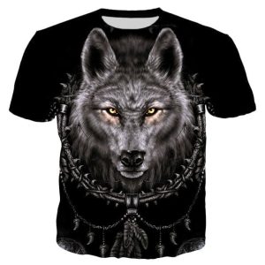 T-shirt Indien Le Regard du Loup