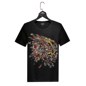 T-shirt Indien skull color