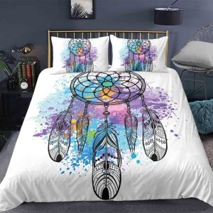 Housse de Couette Attrape-Rêve Élégance et Pureté