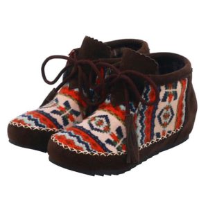Bottes Indiennes Navajo Marron