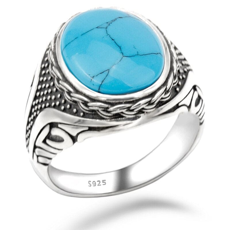 Bague TurquoiseÉnergie (Argent) – Image 3