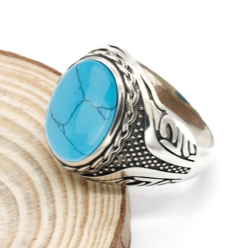 Bague TurquoiseÉnergie (Argent) – Image 5