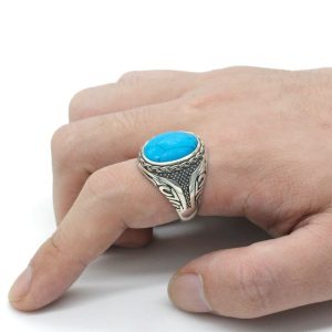 Bague TurquoiseÉnergie (Argent)
