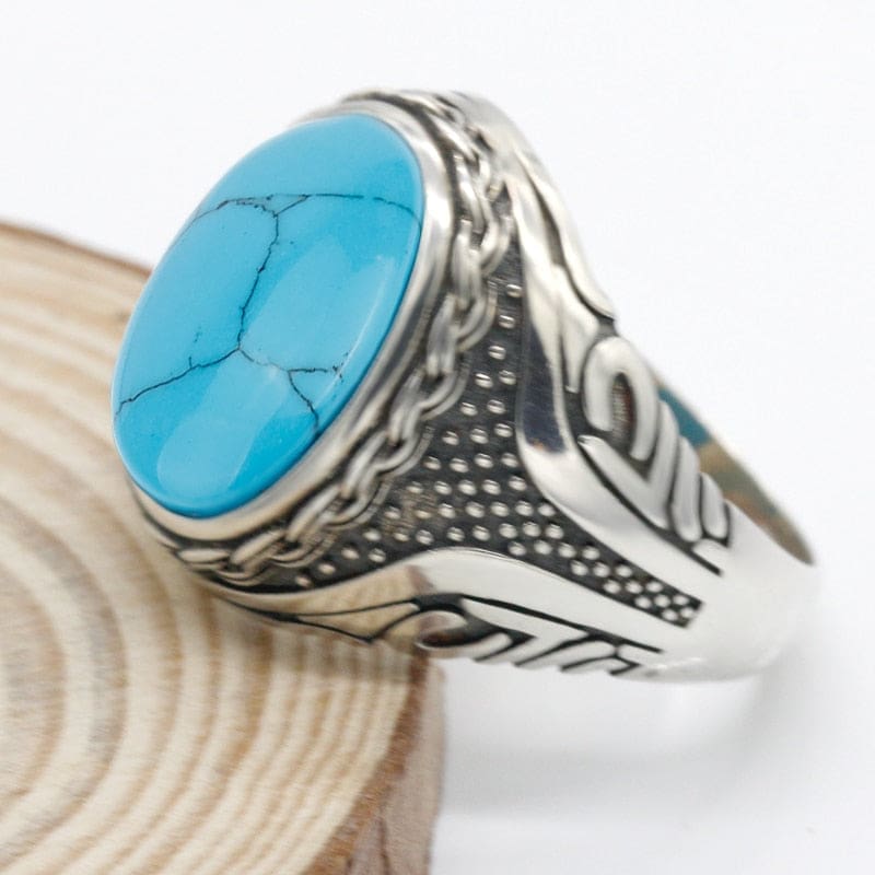 Bague TurquoiseÉnergie (Argent) – Image 6