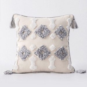 Coussin Indien  Boho Macramé