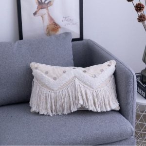 Coussin Indien  Bohème Touffeté
