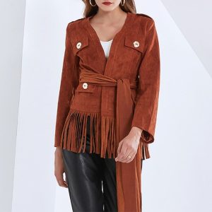Veste à Franges Elégance