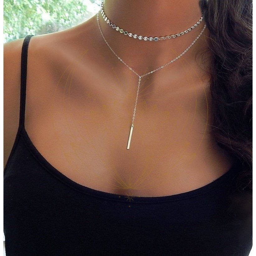 Collier Style Bohème Barre – Image 2